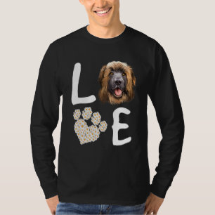 Camiseta Cães 365 Amar o Socorro de Pet Leonberger