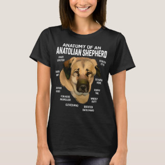 Camiseta Cães 365 Anatomia de uma fundição anatoliana de pa