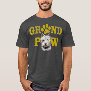 Camiseta Cães 365 Cachorro do Vovô da Vovô Westie