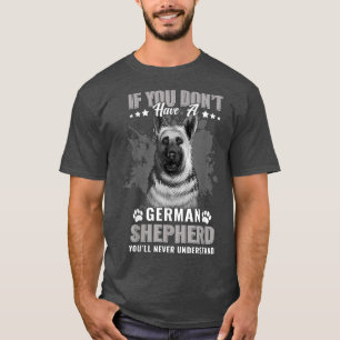Camiseta Cães 365 Cachorros German shepherd Que Nunca Irá S