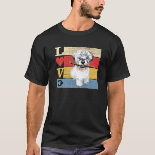 Camiseta Cães 365 Cachorros Miniatura De Amor Cachorro Vint