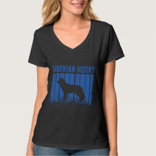Camiseta Cães 365 - Vintagem de Cachorro Irmão Siberiano
