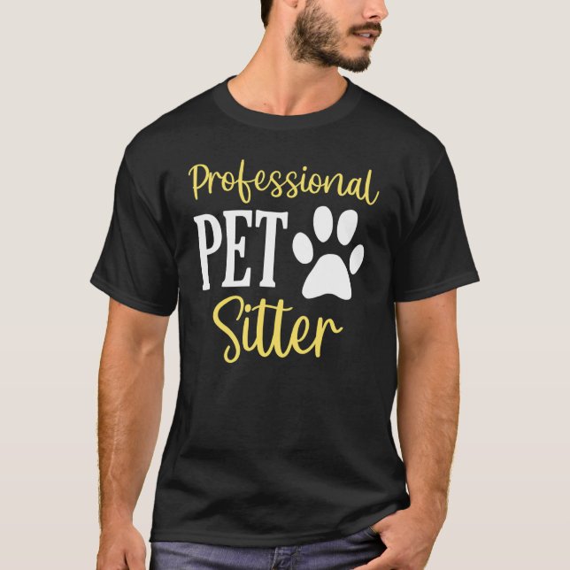 Camiseta Cães Animais Cuidadores de Animais de Estimação Pr (Frente)