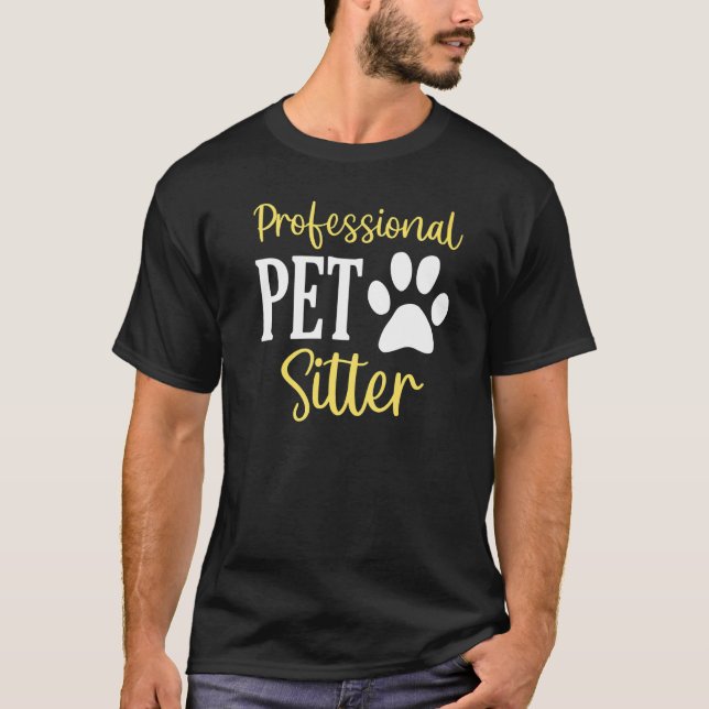 Camiseta Cães Animais Cuidadores de Animais de Estimação Pr (Frente)