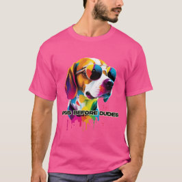 CAMISETA CÃES ANTES DE PEDAÇOS