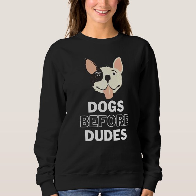 Camiseta Cães Antes Dos Dudes 4 Bulldog Francês (Frente)