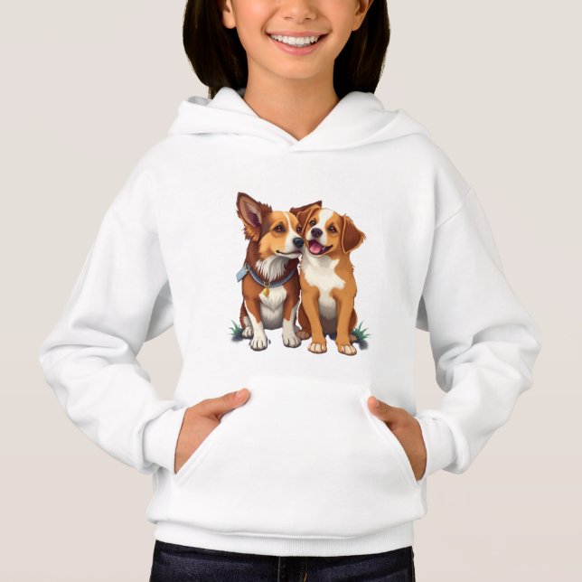 Camiseta Cães apaixonados (Frente)