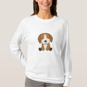Camiseta Cães Beagle Cachorros Cachorros Para Crianças