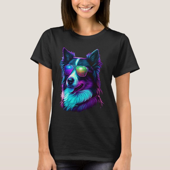 Camiseta Cães Border Collie Border Collies (Frente)