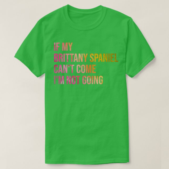 Camiseta Cães Brittany1 (Frente do Design)
