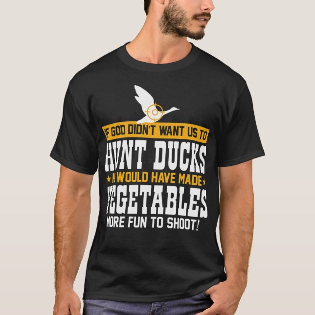 Camiseta cães caçadores de patos labrador impressão  (Frente)