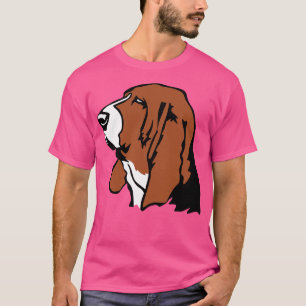 Camiseta Cães Cachorros de Caça-Caça-Basset