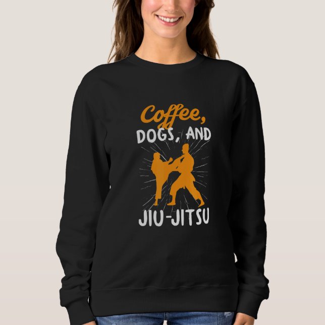 Camiseta Cães Café Jiu Jitsu Grappltors (Frente)