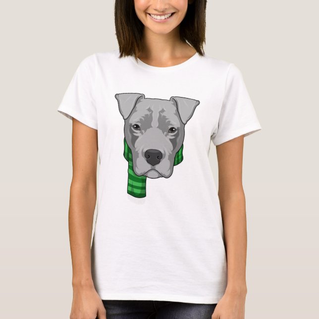 Camiseta Cães com Scarf (Frente)