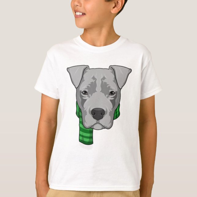 Camiseta Cães com Scarf (Frente)