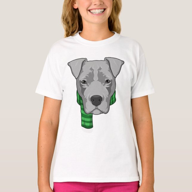 Camiseta Cães com Scarf (Frente)