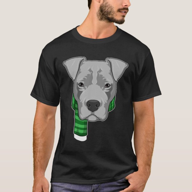 Camiseta Cães com Scarf (Frente)