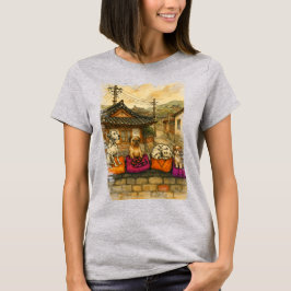 Camiseta Cães Coreanos