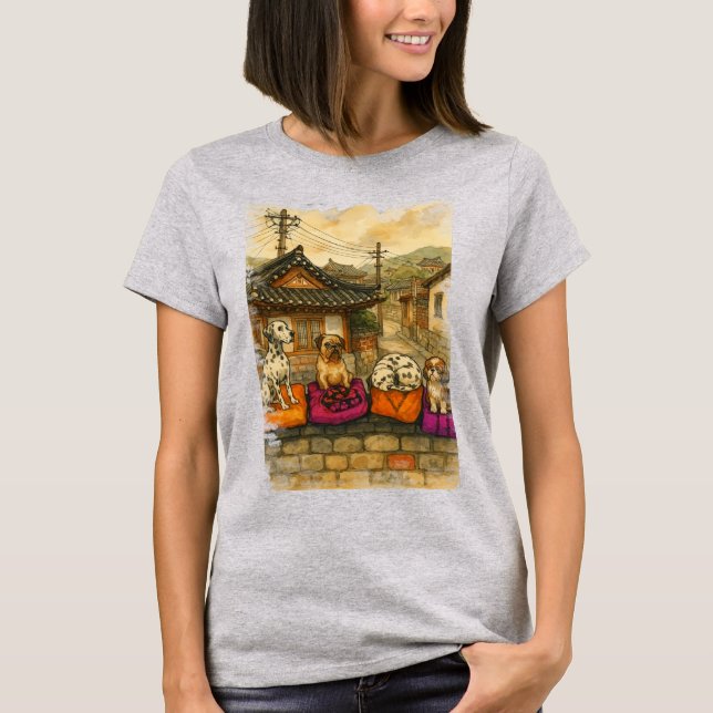 Camiseta Cães Coreanos (Frente)