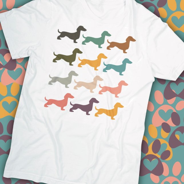 Camiseta Cães Dachshund (Criador carregado)