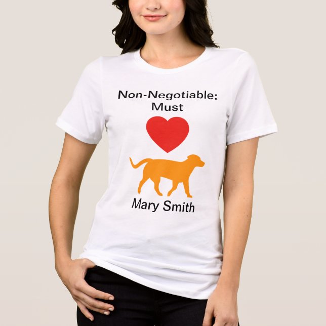 Camiseta Cães de Amor (Frente)
