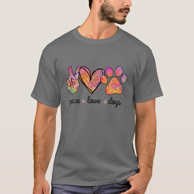 CAMISETA CÃES DE AMOR DE PAZ (Frente)