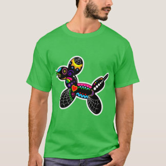 Camiseta Cães de Balão de Caveira de Açúcar