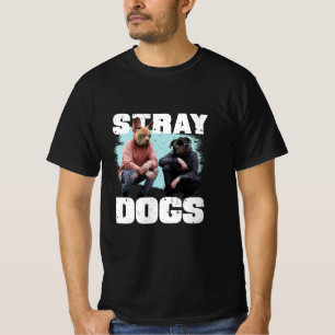 CAMISETA CÃES DE BANDEJA ENGRAÇADOS PESSOAS COM CÃES