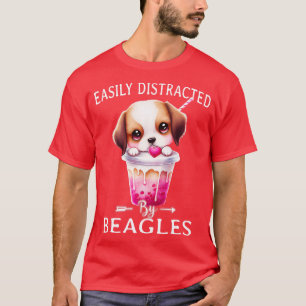 Camiseta Cães de beagle em bruto 2