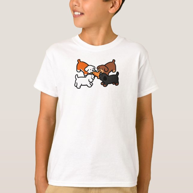 Camiseta Cães de Cabo de Guerra (Frente)