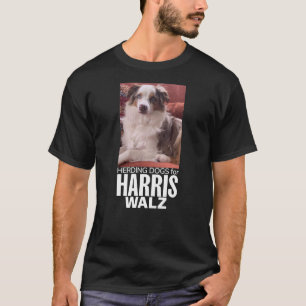 Camiseta Cães de criação para Harris/Walz