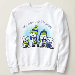 Camiseta Cães de KiniArt Cozy Crew