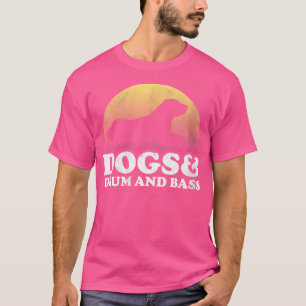 Camiseta Cães De Mulher E Cães De Tambor E De Bass, De Uso 