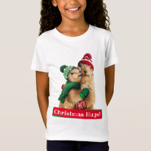 Camiseta Cães de Natal