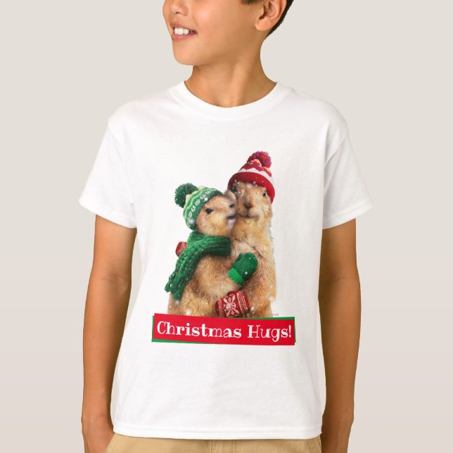 Camiseta Cães de Natal (Frente)