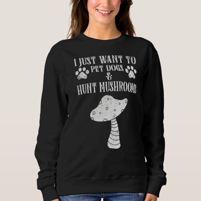 Camiseta Cães de Pet e Caça ao Cogumelo (Frente)