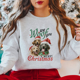 Camiseta Cães de Vintagem Bonitos Natal