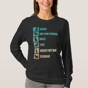 Camiseta Cães Dizendo Em Alemão Sobre Quatro Cachorros Amig