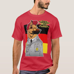 Camiseta Cães Do Bundeswehr Alemão
