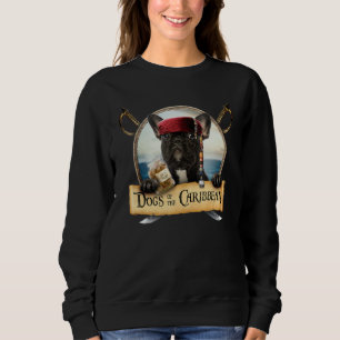 Camiseta Cães do Caribe Cachorro Bulldog Francês Fofo