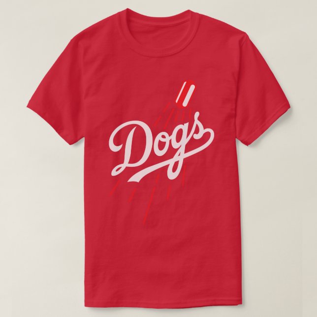 Camiseta Cães Dodger Azul (Frente do Design)