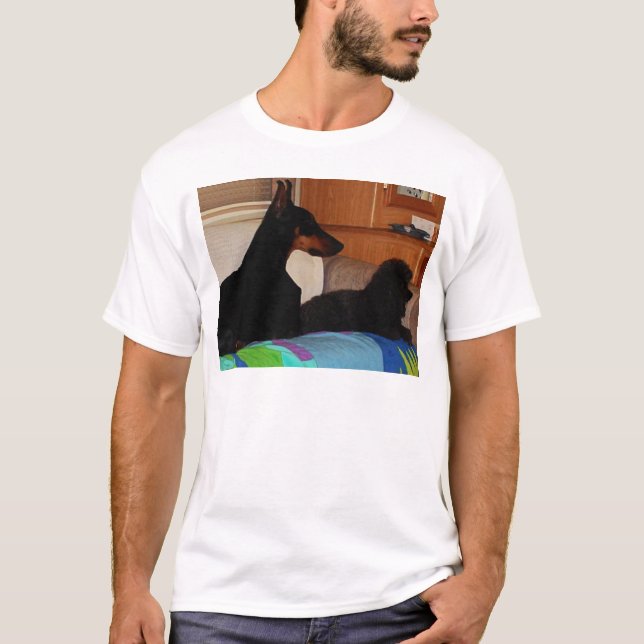 Camiseta Cães dos amigos da mãe (Frente)