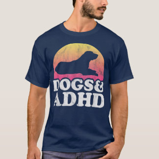 Camiseta Cães e ADHD Cachorro masculino ou feminino562