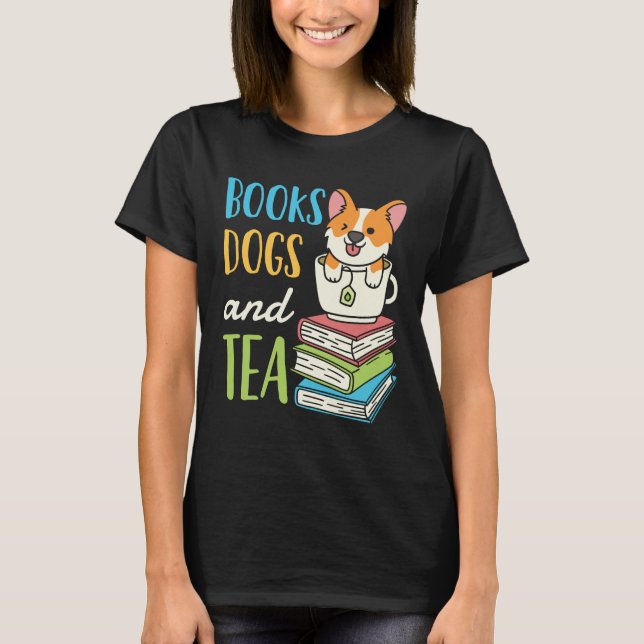 Camiseta Cães e Chá (Frente)