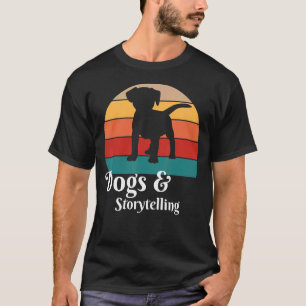 Camiseta Cães e contador de histórias