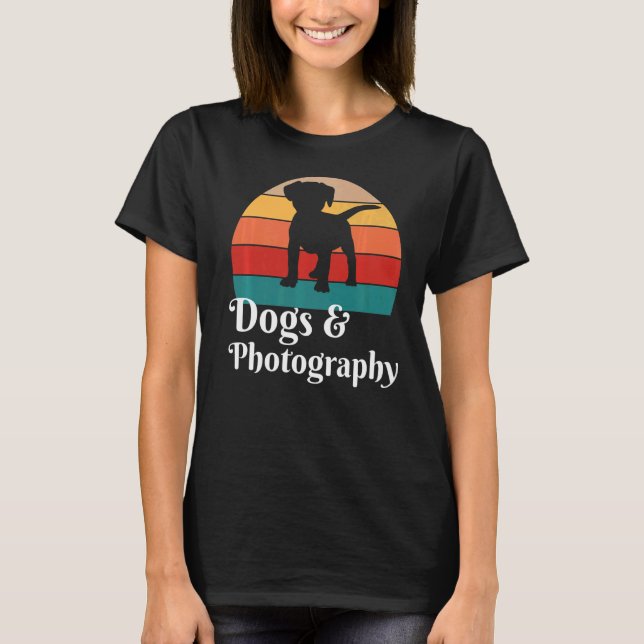 Camiseta Cães e Fotografia (Frente)
