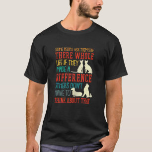 Camiseta Cães E Gatos De Salvamento De Animais 1