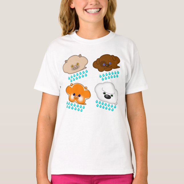 Camiseta Cães e Gatos em Choque - (Frente)