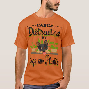Camiseta Cães e Plantas Vegetais trevo 1