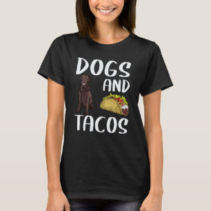 Camiseta Cães E Tacos Chesapeake Bay Retriever Comida Mexic